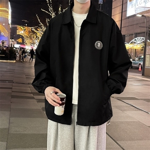 风衣男冬季篮球系列时尚舒适简约保暖宽松休闲外套 JK669图片