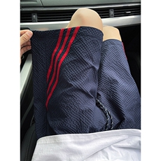 夏季美式高街hipho泡泡肌理速干运动五分短裤货号DK25155特P26，男装休闲裤，电商A063