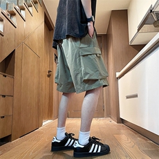 A316-1-K1234P48控68新款2025夏季美式速干短裤网眼透气工装裤，男装牛仔裤，星座906（原电商a316-1）