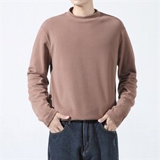 备货5万库存大码德绒商务打底修身圆领男士卫衣保暖内衣MY2201P25，男装针织衫/毛衣，星座301D-4(原星座1004-4）