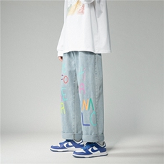 k753-p48-控68高阶宽松大码牛仔裤cityboy，男装牛仔裤，星座116