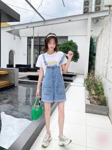 2021夏季新款背带裤，女装，雪儿诱惑