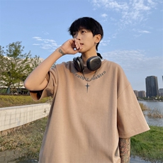 230g重磅纯棉!夏季短袖t恤男半袖男XT490-特P19，男装T恤，电商B371