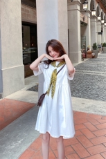 小清新娃娃连衣裙2021年夏季时尚潮流舒适，女装连衣裙，艾艾淮淮