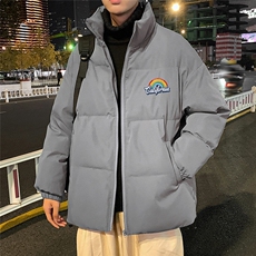 秋冬新款韩版加厚保暖立领宽松棉服外套男MY2052P115控135，男装棉衣，电商A268A