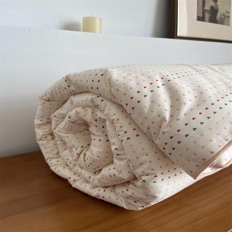 新款全棉大豆蛋白四季可用被芯，被套/被芯，一起卖家纺