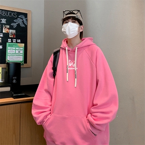港风得物抖音直播品质连帽卫衣外套W5206P40加绒批50图片