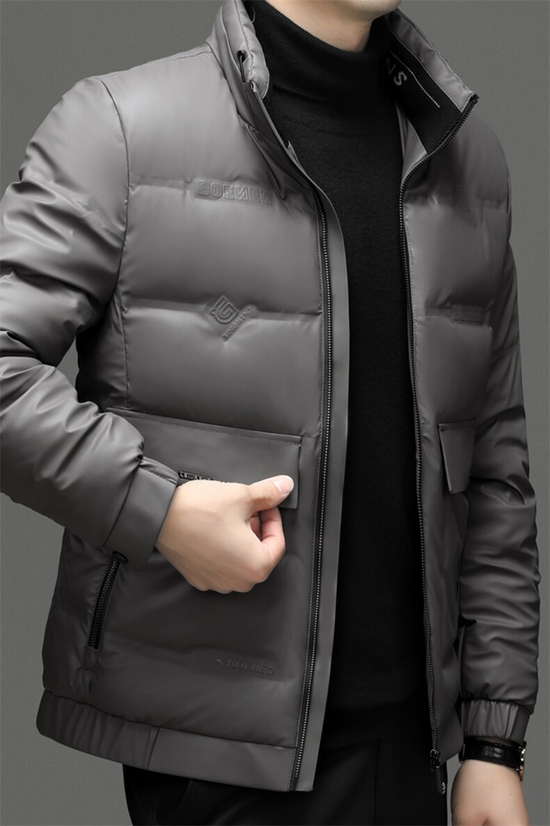 JMXM2226秋冬新款2023年男士休闲皮羽绒服加厚保暖夹克外套P230,男装羽绒服,电商B360