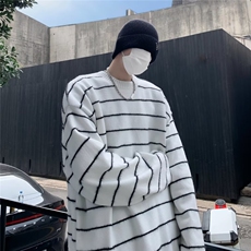 美式圆领毛衣男慵懒风休闲针织衫B624P45，男装针织衫/毛衣，星座1116-2