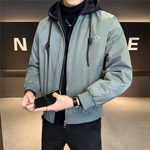 M-4XL B353 3306 P220 黑可拆帽2025羽绒服【标50控活动价338】图片