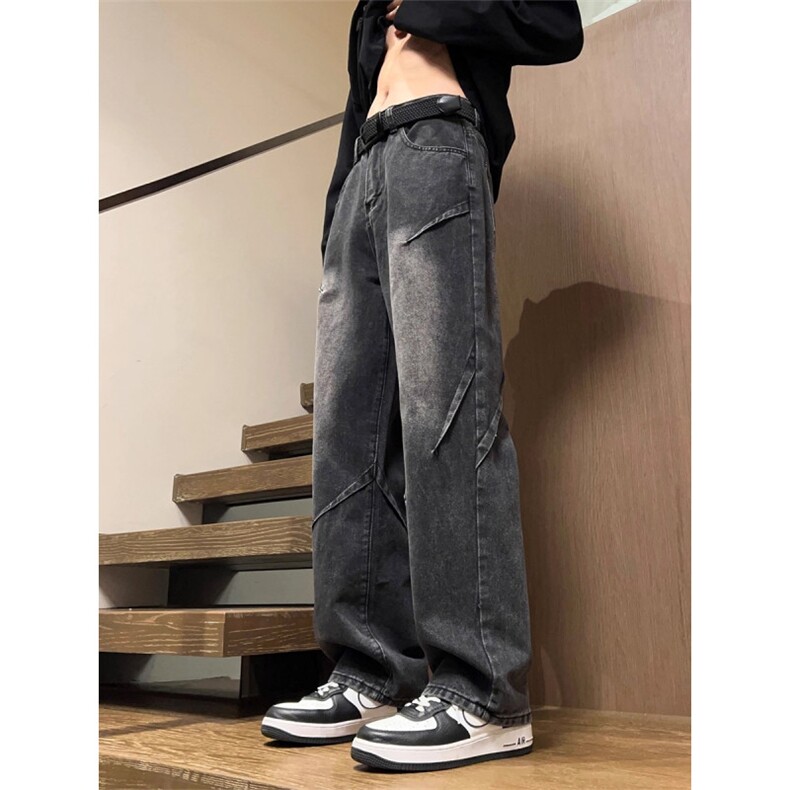 【XZ1112-1现货】美式直通牛仔裤加绒/不加绒男宽松P42Y367,男装牛仔裤,星座1112-1