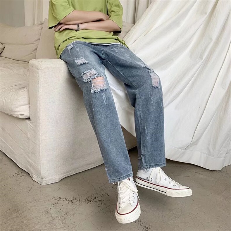 潮流春季牛仔裤男牛仔长裤A52P38,男装牛仔裤,星座1116-2