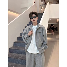 JC0678-P68网图气质流行时尚新款休闲套装简约潮流慵懒百搭原宿，男装休闲套装，电商C233