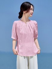 小香风女2025新款爆款新中式裤子清纯系夏日穿搭一整套，女装衬衫，火爆靓佳人