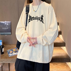 抖音得物供货量大从优可提供视频美式长袖T恤CT746特P25，男装T恤，电商A486-1