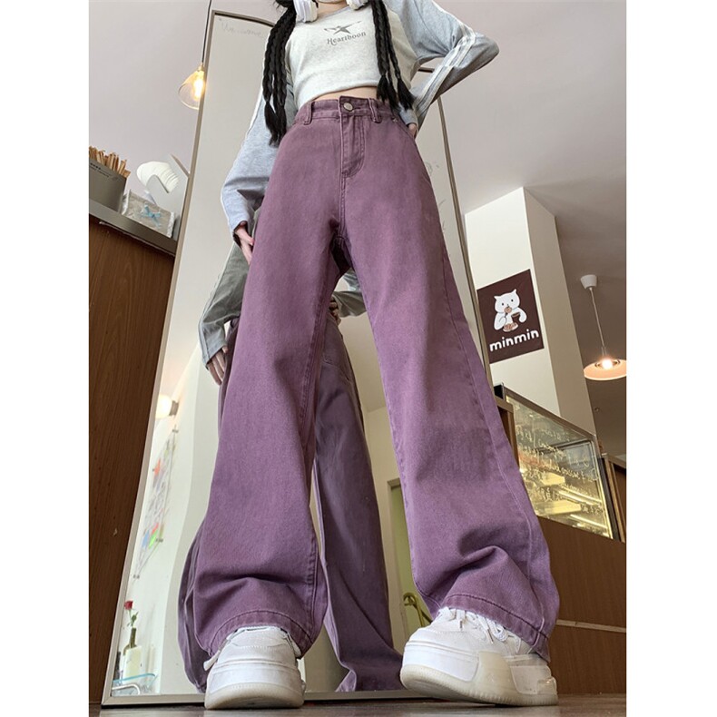 秋款男女牛仔裤情侣款中性风宽松休闲长裤NK703P45，男装牛仔裤，星座1013-1