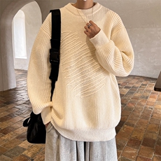 8XL-M特大码毛衣男高品质加厚宽松胖子毛衣针织衫MY1201P58控78，男装针织衫/毛衣，电商D206-1