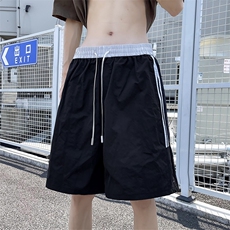 2024夏季新款宽松休闲五分裤美式潮牌工装短裤男现货K8010-P30，男装牛仔裤，星座512-3
