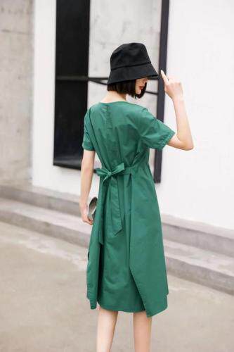 夏季新款连衣裙，女装连衣裙，汐悦