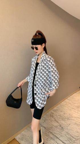 夏季新款，超薄防晒西装，女装西装，欧佩琳