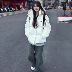 1506A/G78410/P86面包服韩系棉服黑色棉袄外套，男装棉衣，星座1506A