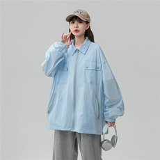 1中性无影墙风工装大口袋防晒衣女户外潮牌防晒服FS77006P50控78，男装夹克，星座226-2