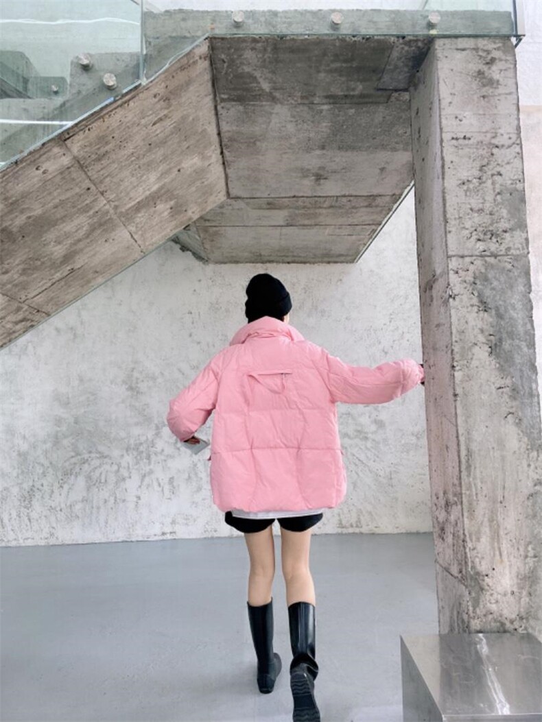 现货羽绒服四色两码，女装羽绒服，魅力布梵