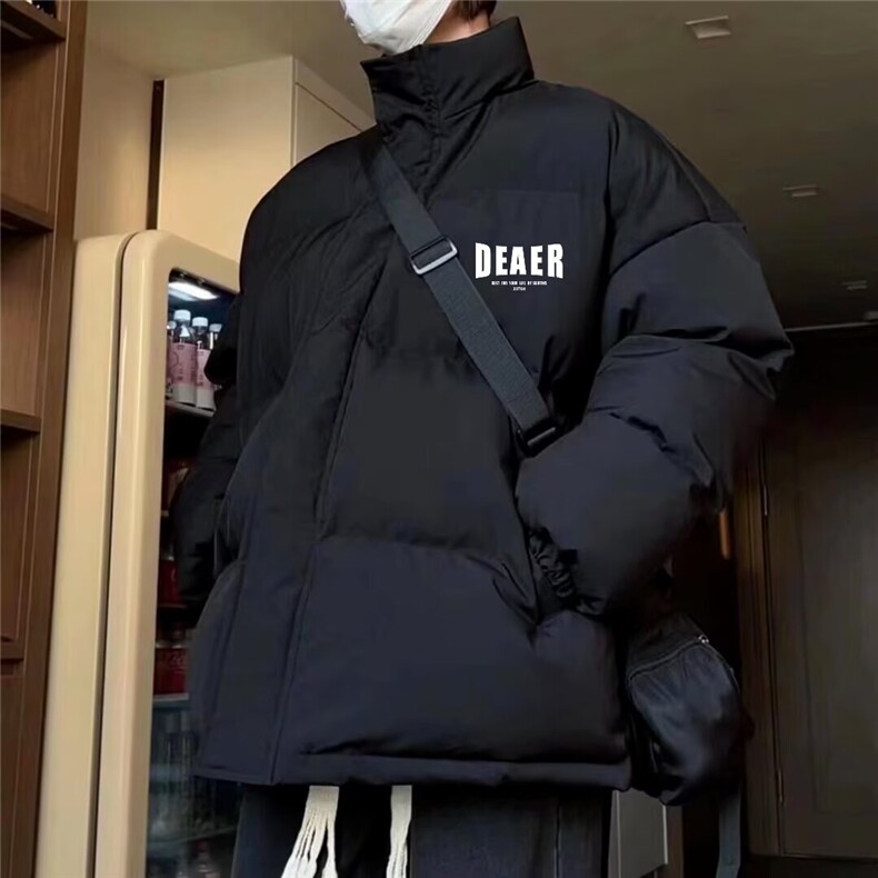 小牛津防水棉服百搭简约流行日系文艺时尚原宿气质ins新款潮流,男装棉衣,星座506A