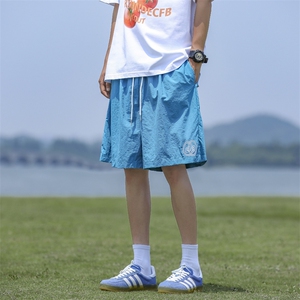夏季新款美式短裤男潮牌薄款运动休闲五分裤子D029-P30图片