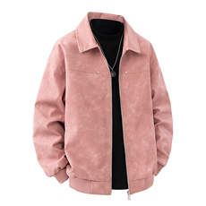 2026春季新款直播品质休闲皮夹克飞行服皮衣男外套PY237-P50，男装夹克，星座1402-3