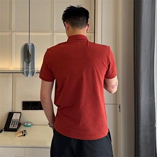 7A抑菌220克丝光珠地高品质常年主推短袖T恤翻领Polo衫T0257，男装Polo衫，电商D342