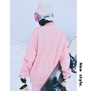 春季户外防水单双滑板滑雪服衣裤套装男女同款保暖外套TZ032-P210图片
