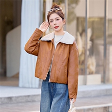 2025年冬季时尚休闲保暖优雅pu羽绒服，女装羽绒服，依恋蒂丝