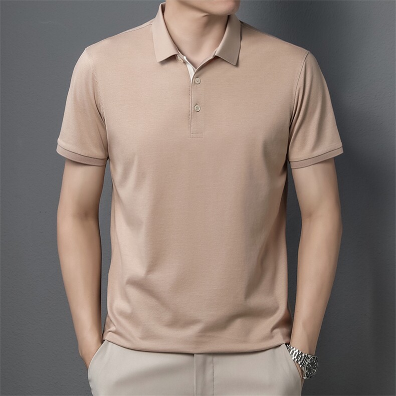 Z2216钱塘2020-2主推书籍编号男士短袖T恤基础跑量翻领P45,男装T恤,钱塘207-2