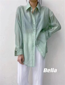 夏季防晒衬衫,女装衬衫,Bella(2F)