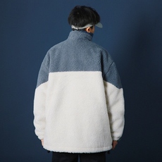 秋冬新款羊羔毛绒外套男韩版潮牌棉服宽松百搭夹克棉衣MY208-P80，男装夹克，星座1008-2