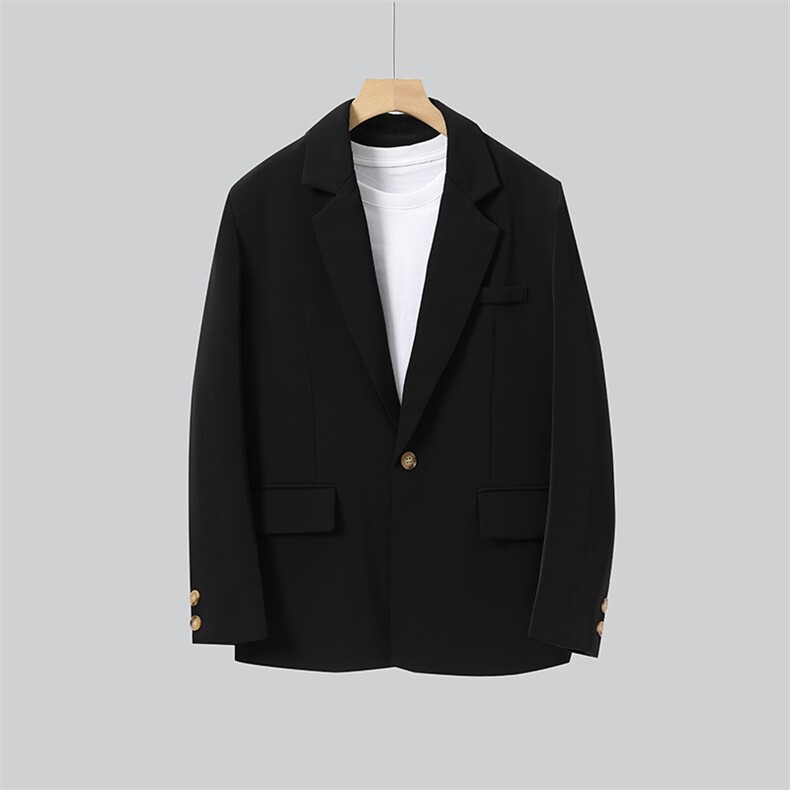 秋季新款男士休闲港风宽松西服套装衣服+裤子整套西装XZ810-P150,男装西服套装,星座505-3