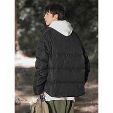 冬季新款港风立领棉服青少年潮流百搭保暖外套618A-26M006-P88，男装棉衣，星座914-4