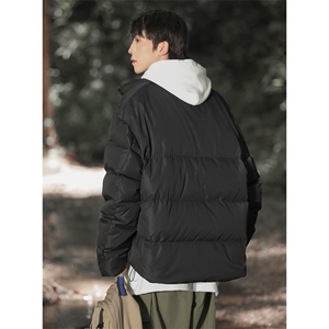 冬季新款港风立领棉服青少年潮流百搭保暖外套618A-26M006-P88图片