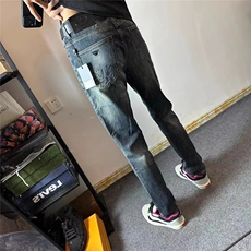 1506-1/KT10451/P50高端重工水洗复古牛仔裤男修身小直筒牌百搭，男装牛仔裤，星座1506-1