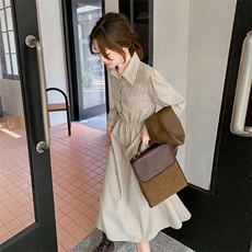 主推皮马甲+连衣裙二件套9868-P155-K218，女装套装/套裙，2C129
