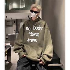 抖音得物供货提供视频秋冬重磅美式麂皮绒连帽卫衣JLM15，男装卫衣，电商A486