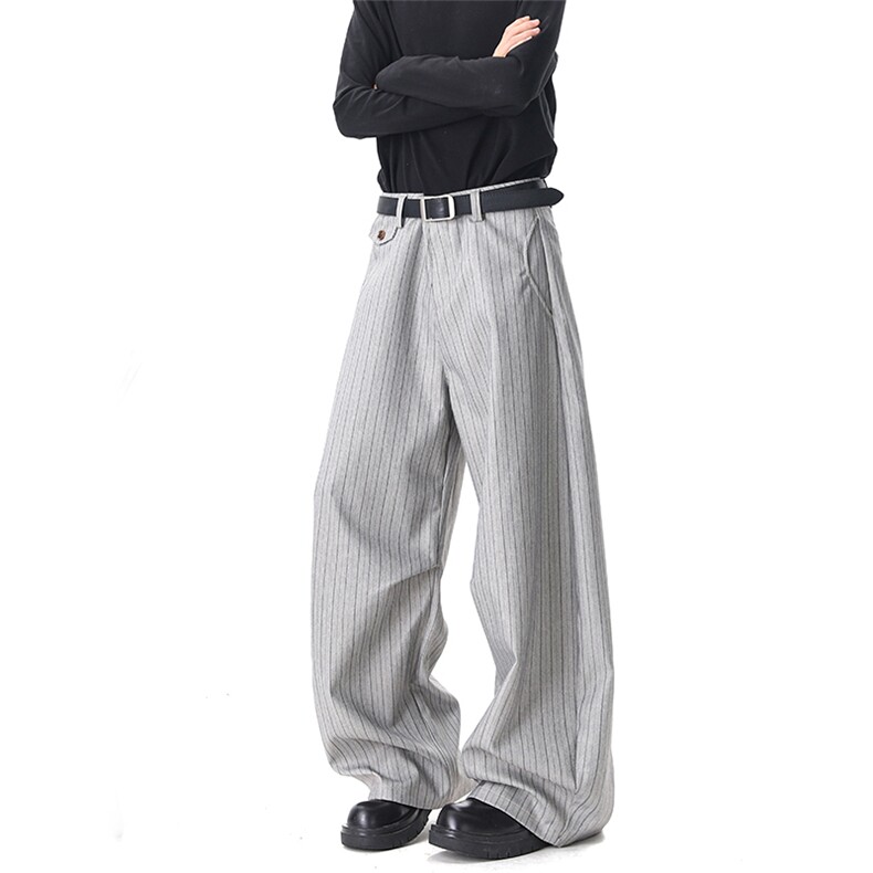《现货主推》2026春季西装裤条纹休闲裤GXX159-P53特控98，男装西服套装，电商C303