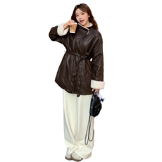 新品5613-P225-K345-羊羔毛皮衣，女装皮衣，2C275
