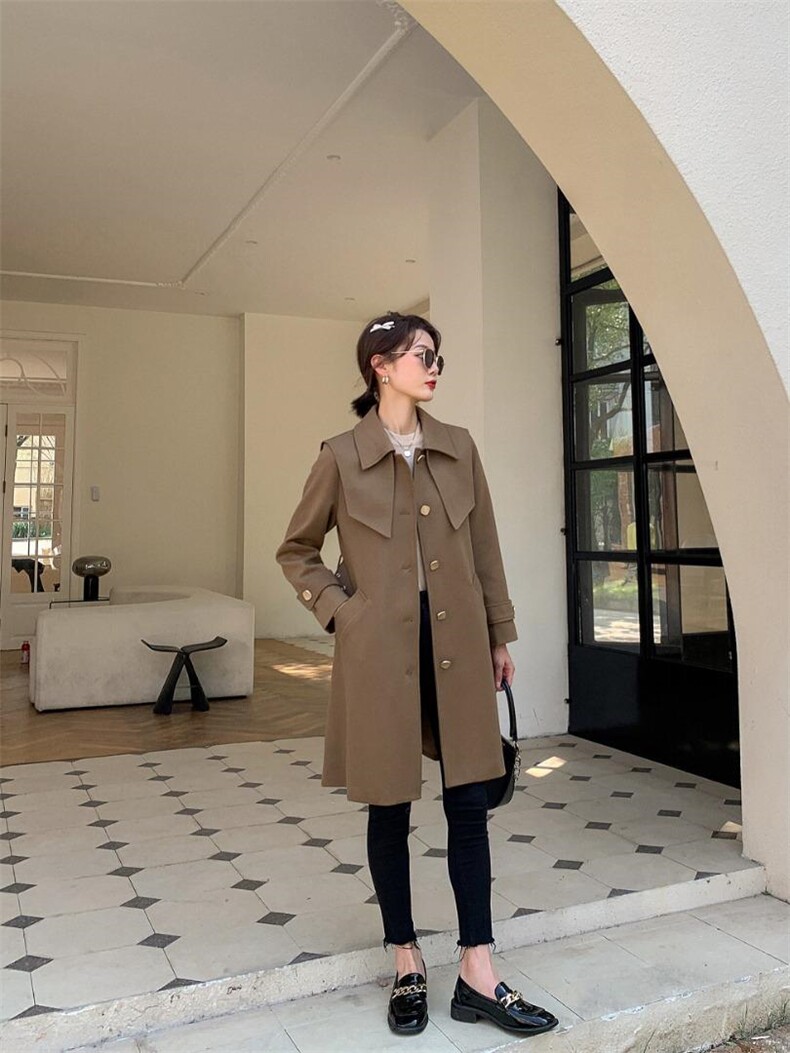 2021年冬季新品时尚大衣火爆，其它，圣伊敏