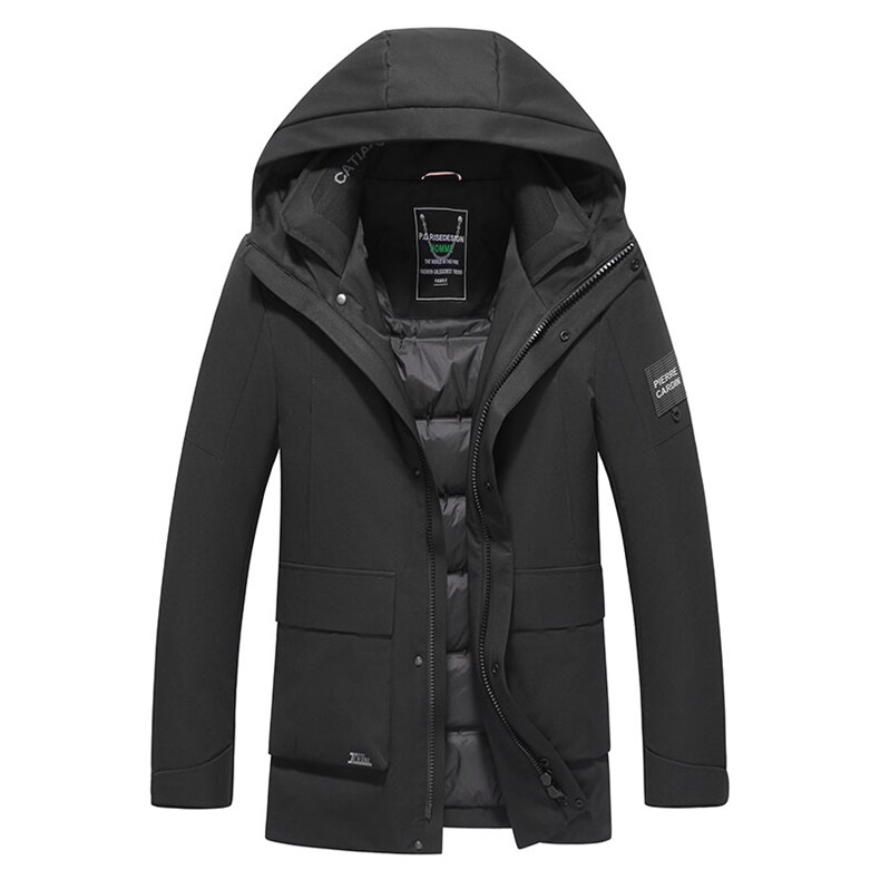 BR2201钱塘2020-2冬季新款主推85鸭绒男士羽绒服连帽基础款P235,男装羽绒服,钱塘207-3