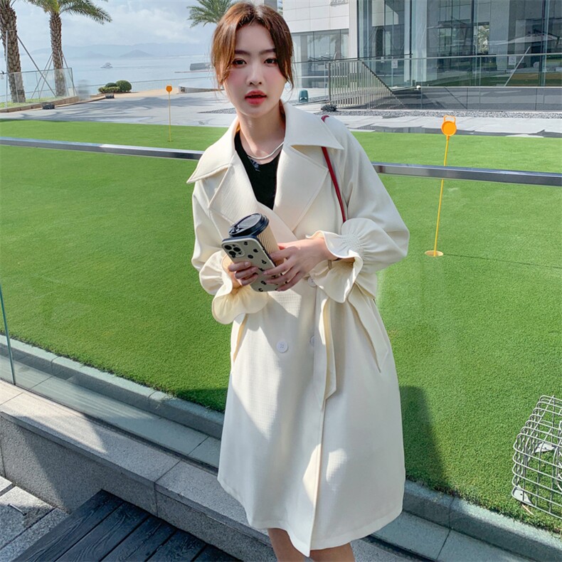 现货新款休闲时尚春秋风衣外套浙宝B2楼239-P150-控218,女装风衣,姿衣轩
