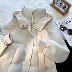 1506/Q5240/P86日系连帽冲锋衣棉服宽松保暖机能工装情侣棉衣潮，男装夹克，星座1506