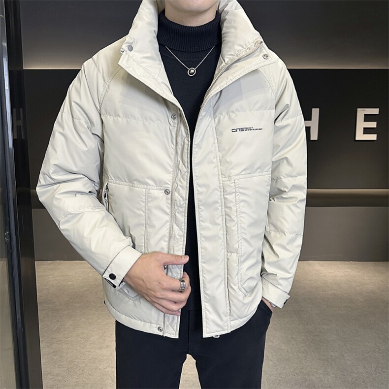标50绒男士羽绒服冬季2025新款帅气白鸭绒外套男加厚Y8091,男装羽绒服,星座310B-3