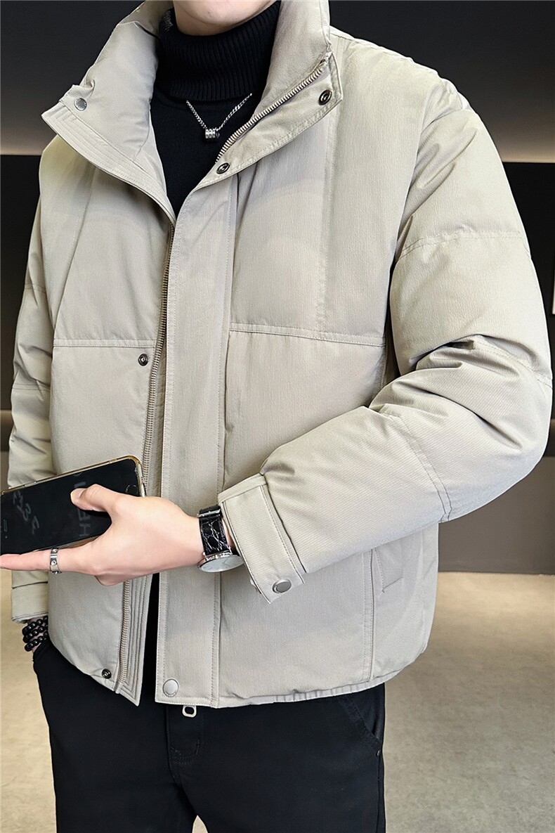 标50绒羽绒服男冬季2025新款外套A313-3301-P205劵后298,男装羽绒服,电商A313